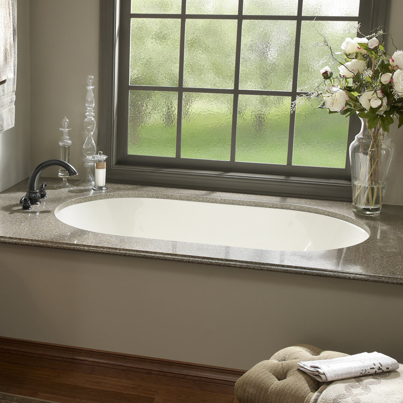 New Yorker 2 65.5" Air Bathtub, White, Drop In