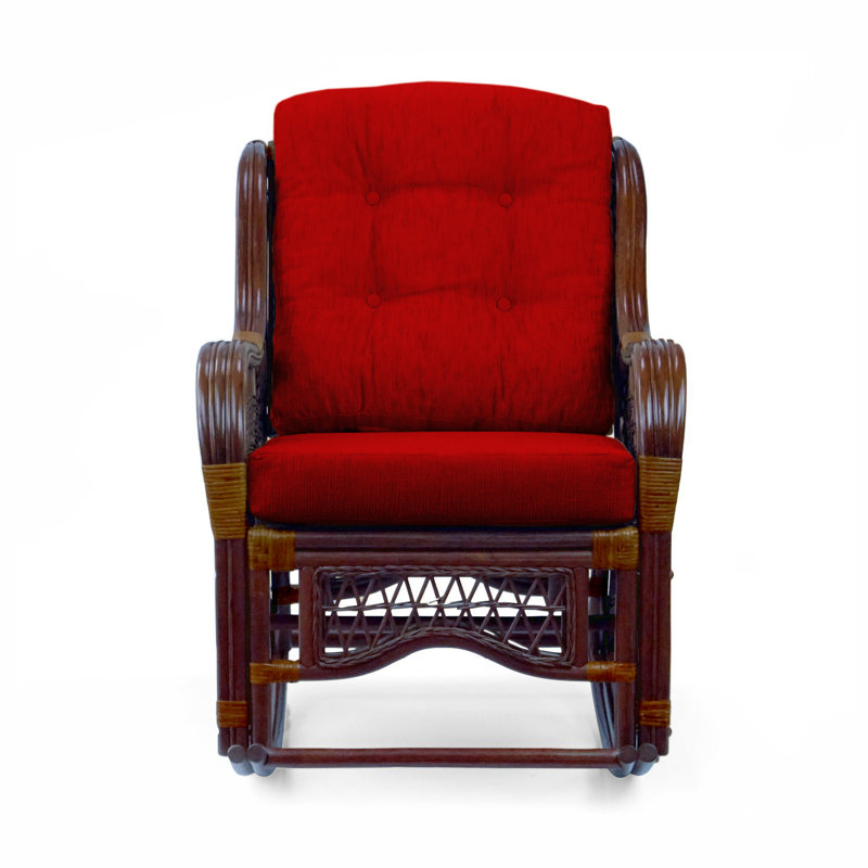 Chaise berçante Schull, Rouge