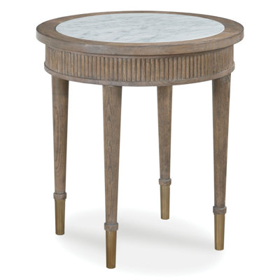 Provence Marble End Table