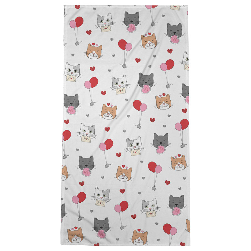 Bath Towel, Gray, Microfiber