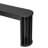 59-inch Long Oak Veneer Console Table with Curved and Straight Line Design, Perfect for Farmhouse Entryways and Behind the Couch-1707247925