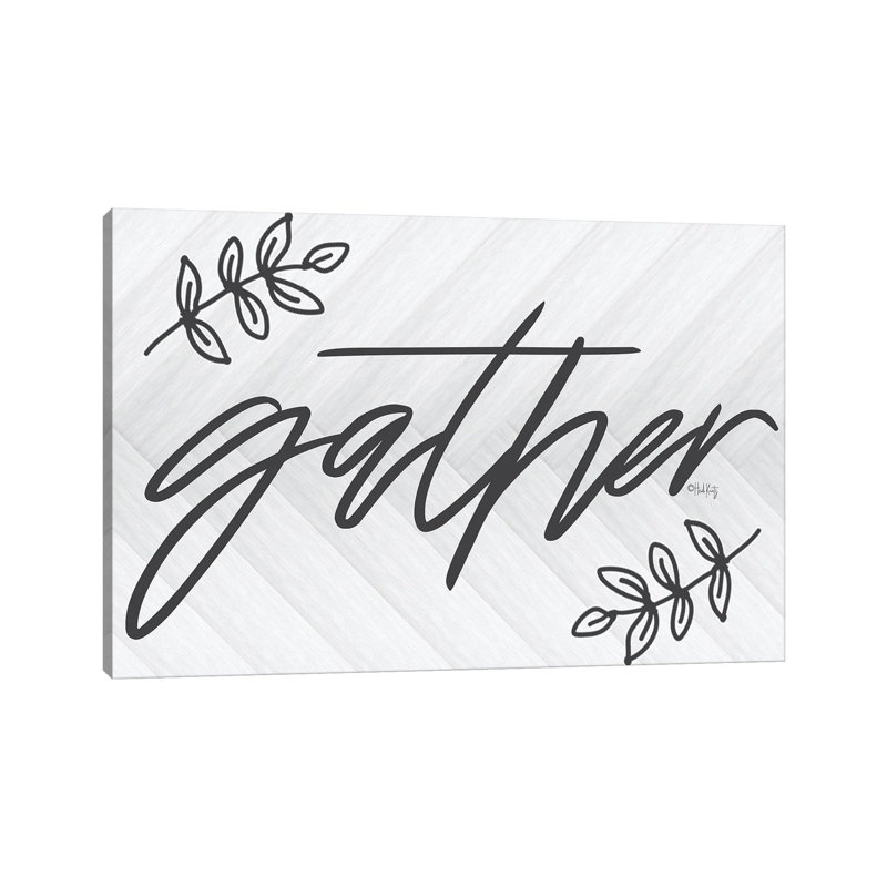 Gather 1 Piece Wrapped Canvas Wall Art, 101.6 cm H x 66.04 cm W x 1.91 cm D
