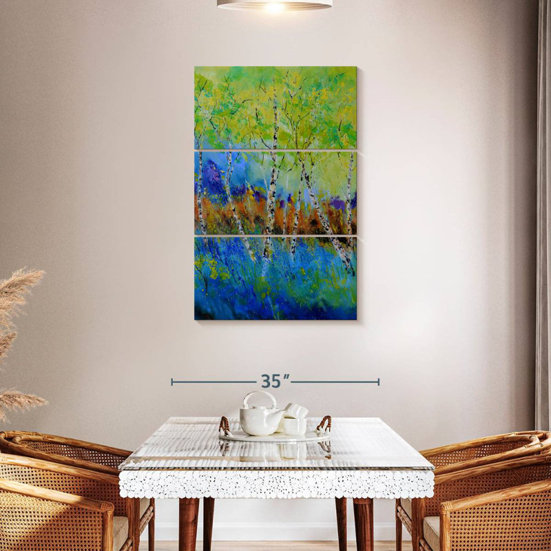 Avery A Few Aspen Trees, 32" H x 20" W