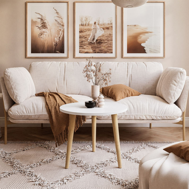 Zack Coffee Table, White
