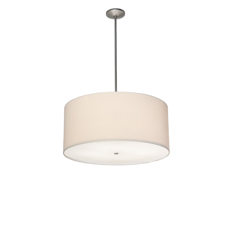 Cilindro 6 - Light Beige Shaded Pendant