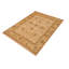 Tapis oriental en laine beige 8 pi 11 po x 11 pi 11 po Silke
