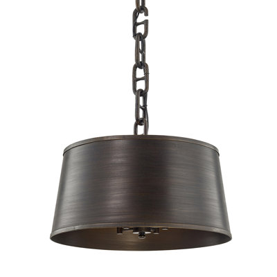 Admirals Row 4-Light Drum Chandelier