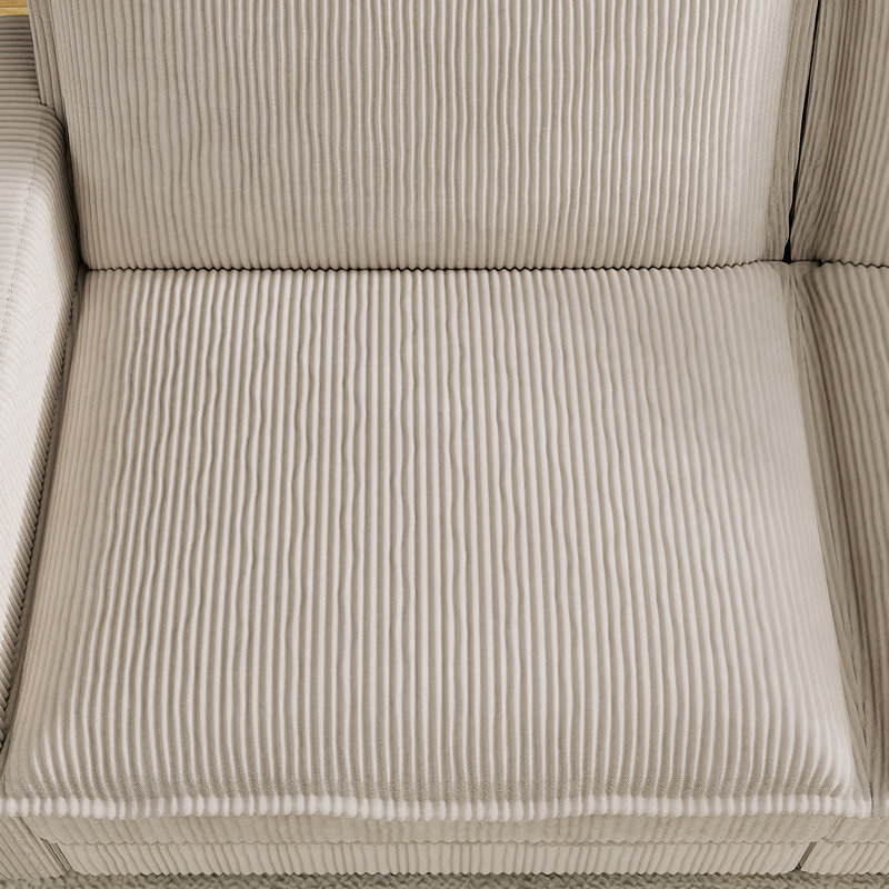 Canapé modulaire polyvalent pour le salon et la chambre à coucher, améliorant le confort et le style avec des arrangements personnalisables