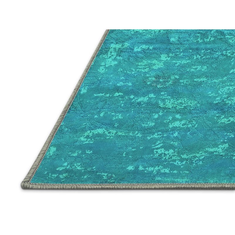 Eumeka Performance Oriental Indoor Rug, Rectangle 2' x 4'