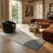 Rug Branch Arlo 7' x 10' (6'7" x 9'6") Beige/Green Abstract Area Rug, Mid-Century Modern, Medium Pile, Stain-Resistant Carpet - Living Room, Bedroom, Dining Room, and Kitchen-2036718618