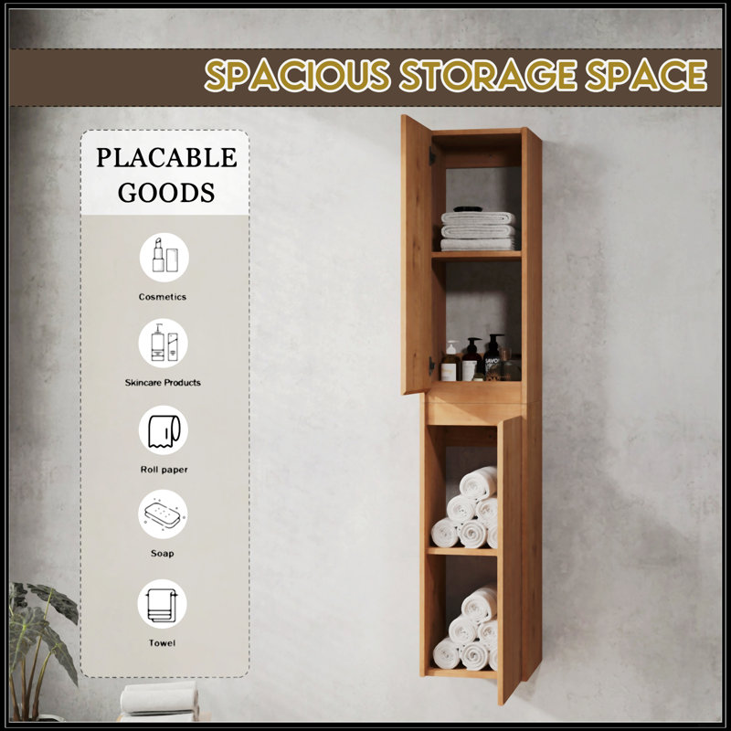 Armoire de salle de bain 12 "