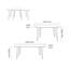Anayalee Four Leg Coffee Table