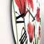Coquelicots rouges rétro - horloge murale traditionnelle-60187769-137641039