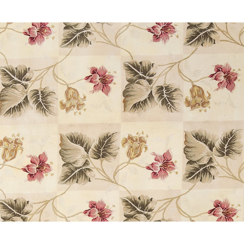 Castilian II Oriental Area Rug in Beige/Brown/Pink