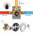 Complete Shower System with Rough in-Valve-90739807
