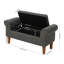 Upholstered Storage Bench-1215612043