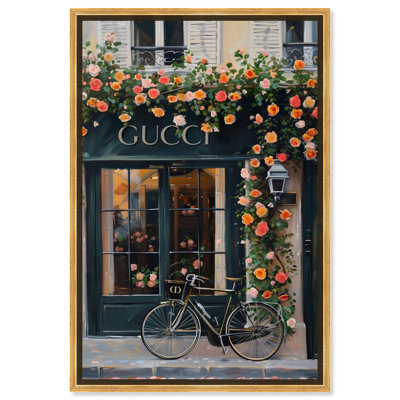 Store in Fall Time, designer de mode sur toile par Art Remedy