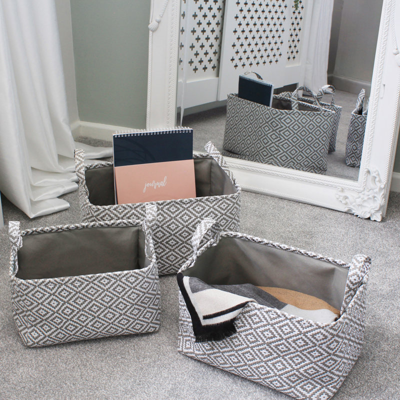3 Piece Paper Decorative Box Set