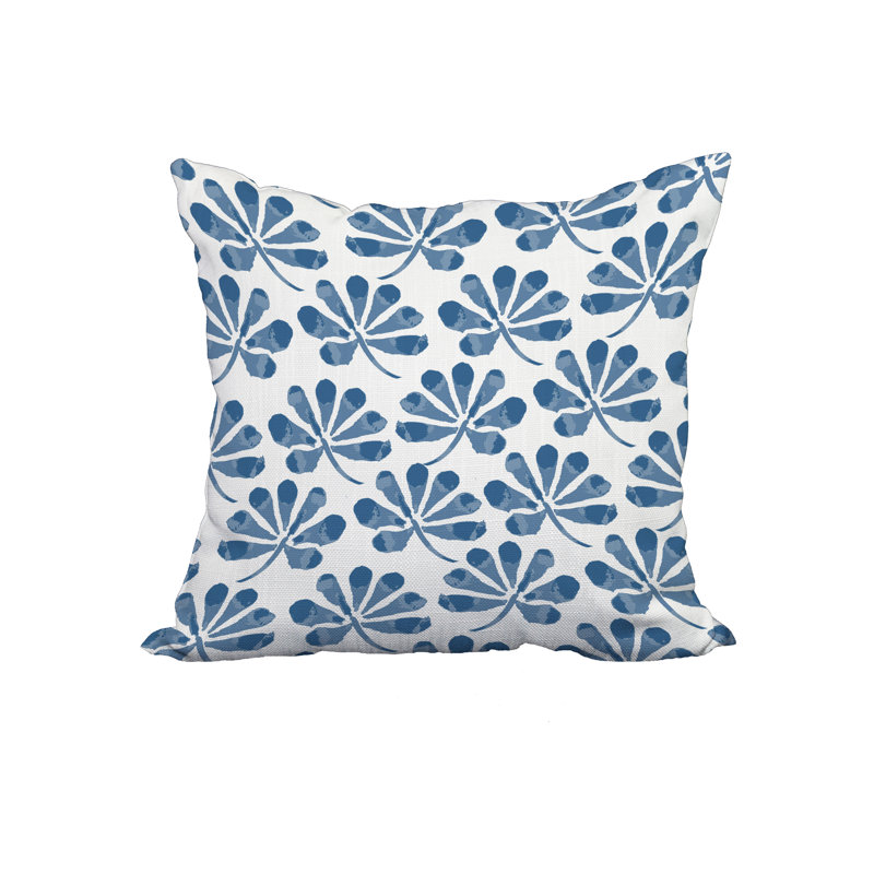 Housse et insert d'oreiller carré, 20 po x 20 po, Bleu