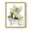«Plant Bath I», reproduction encadrée - bois massif-599343868