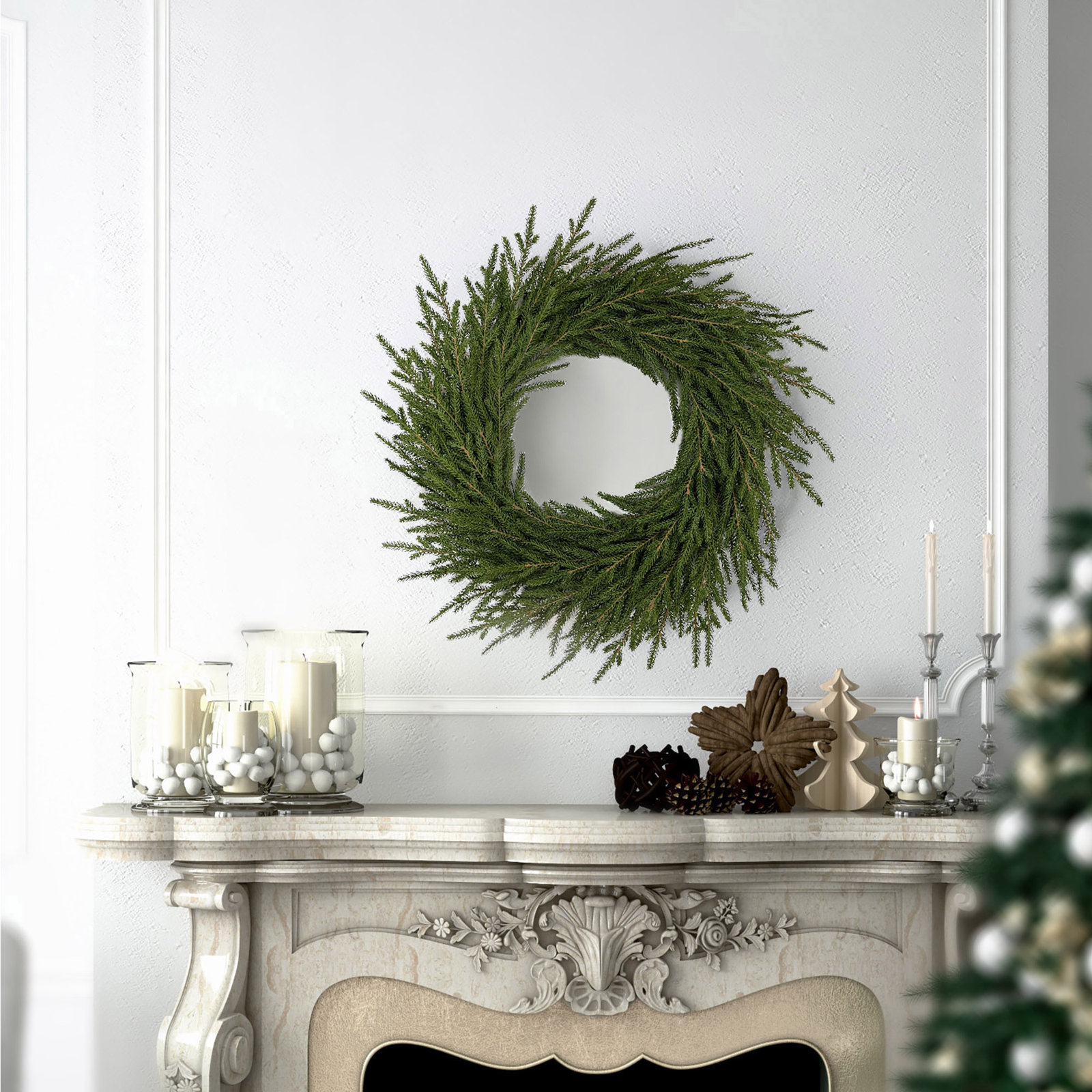 24" Frasier Fir Wreath