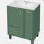 24" Bathroom Vanity With Sink, Bathroom Cabinet With Door Shelf-114222491
