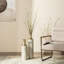 Vase de plancher moderne en métal doré-2043235933