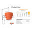 Luminaire suspendu en rotin 3 niveaux-1024461664