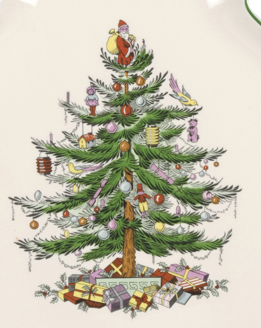 Christmas Tree Tree-Shaped Dish