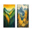 Forest Echoes In The Summit Of Alaska I - Collection de 2 impressions sur toile, paysages-993372708-993372728