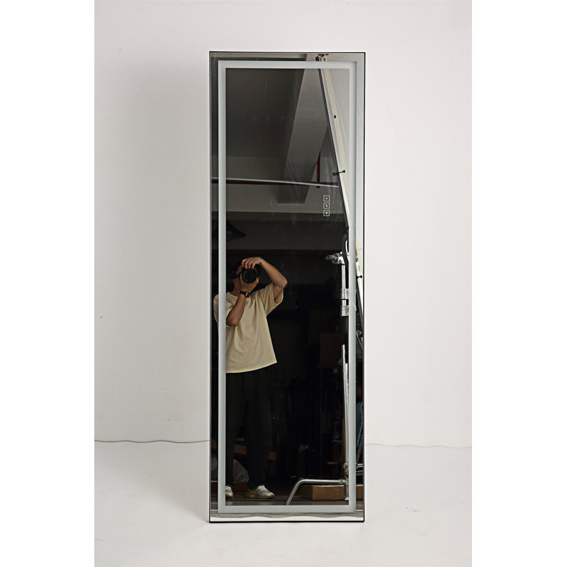 Miroir à DEL pleine longueur avec lumières