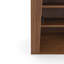 Bureau convertible pour bibliothèque avec tiroirs et casier ouvert - Bureau compact pour petites chambres et bureaux à domicile