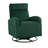 Upholstered Swivel Glider Rocking Chair-1469234381