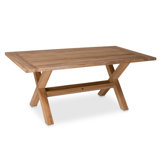 Brewster Rectangular Teak Outdoor Dining Table