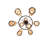 Rotem 9 - Light Dimmable Cylinder Chandelier