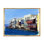 «Arab House On Méditerranée Ocean», reproduction sur toile flottante
