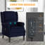 Fauteuil inclinable avec repose-pieds Massage-576494117