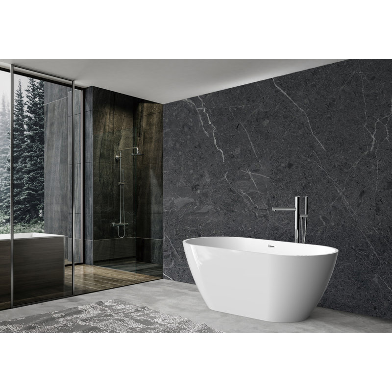 Baignoire de trempage autoportante 59 po x 30 po