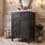 Freestanding Standard Free Standing Single Double Single Vanity Bathroom Vanity With Ceramic Top