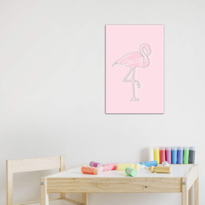 «Be You Flamingo», reproduction d'impression