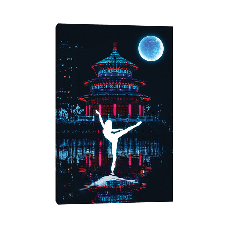 Night Dance by Gab Fernando - Wrapped Canvas Gallery-Wrapped Canvas Giclée, 66.04 cm H x 45.72 cm W x 1.91 cm D