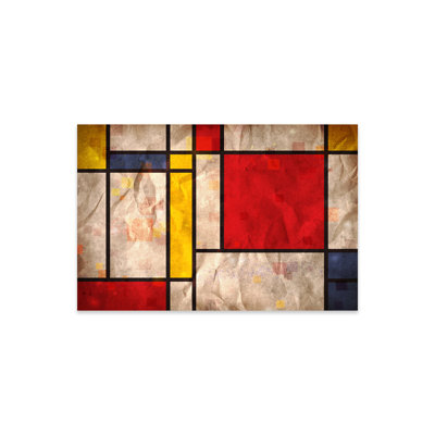 «Mondrian Inspired» par Michael Tompsett - impression sans cadre