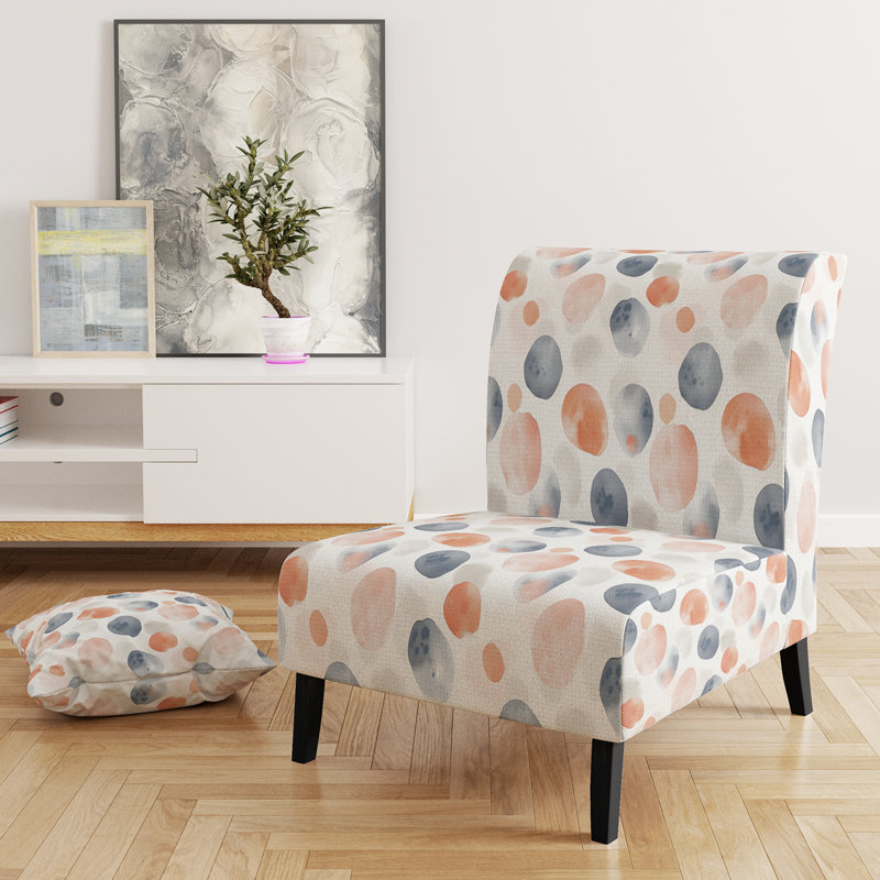 Fauteuil de chambre Abstract, Pantoufle sans accoudoirs