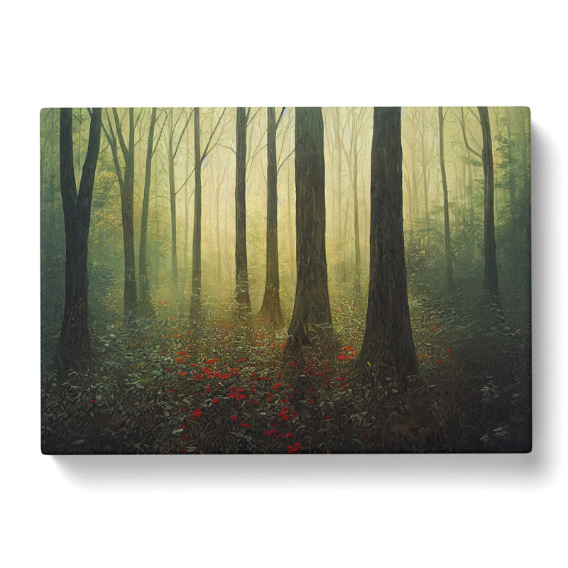 Painted Forest Vol.4 - Wrapped Canvas, 35cm H x 50cm W x 3cm D
