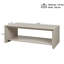 Table basse en simili bois avec tablette