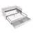 Daybed With Trundle And Storage Functionality, Elegant For Bedroom, Linen Beige Bed Extra Storage, Bedroom Living Room,
