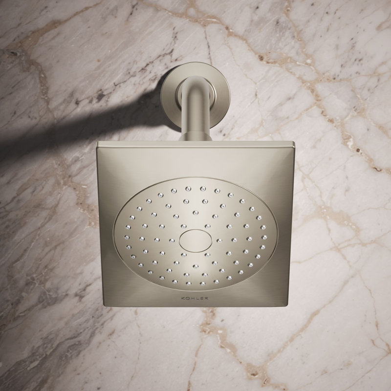 Loure® Full/Standard Fixed Shower Head, Vibrant Brushed Nickel