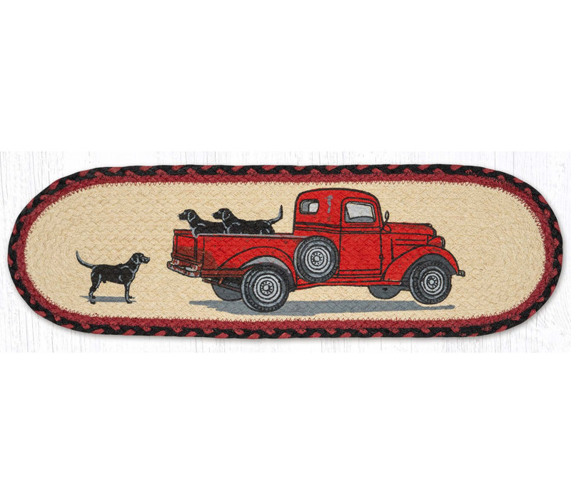  Tapis ovale ST-OP-602 27 po x 8,25 po