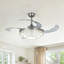 Fedela 42'' Ceiling Fan with LED Lights