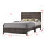 Ensemble de chambre avec lit plateforme Estol 3-2 Estol-1172962259-1172962284
